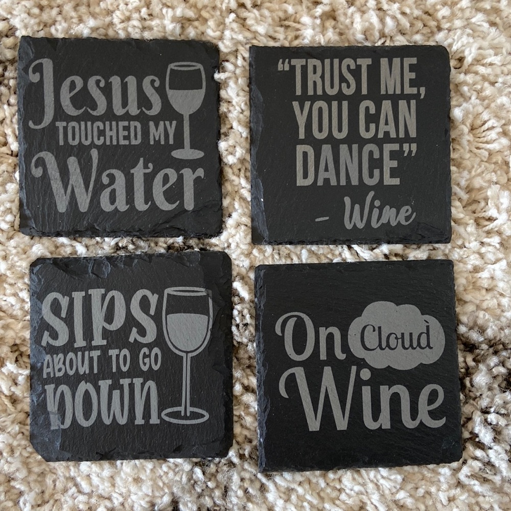 New Slate Coasters